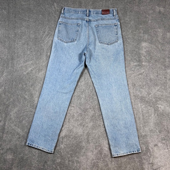 Vintage LL Bean Classic Fit Mens Light Wash Denim Jeans Mens 33x30 - Picture 4 of 12